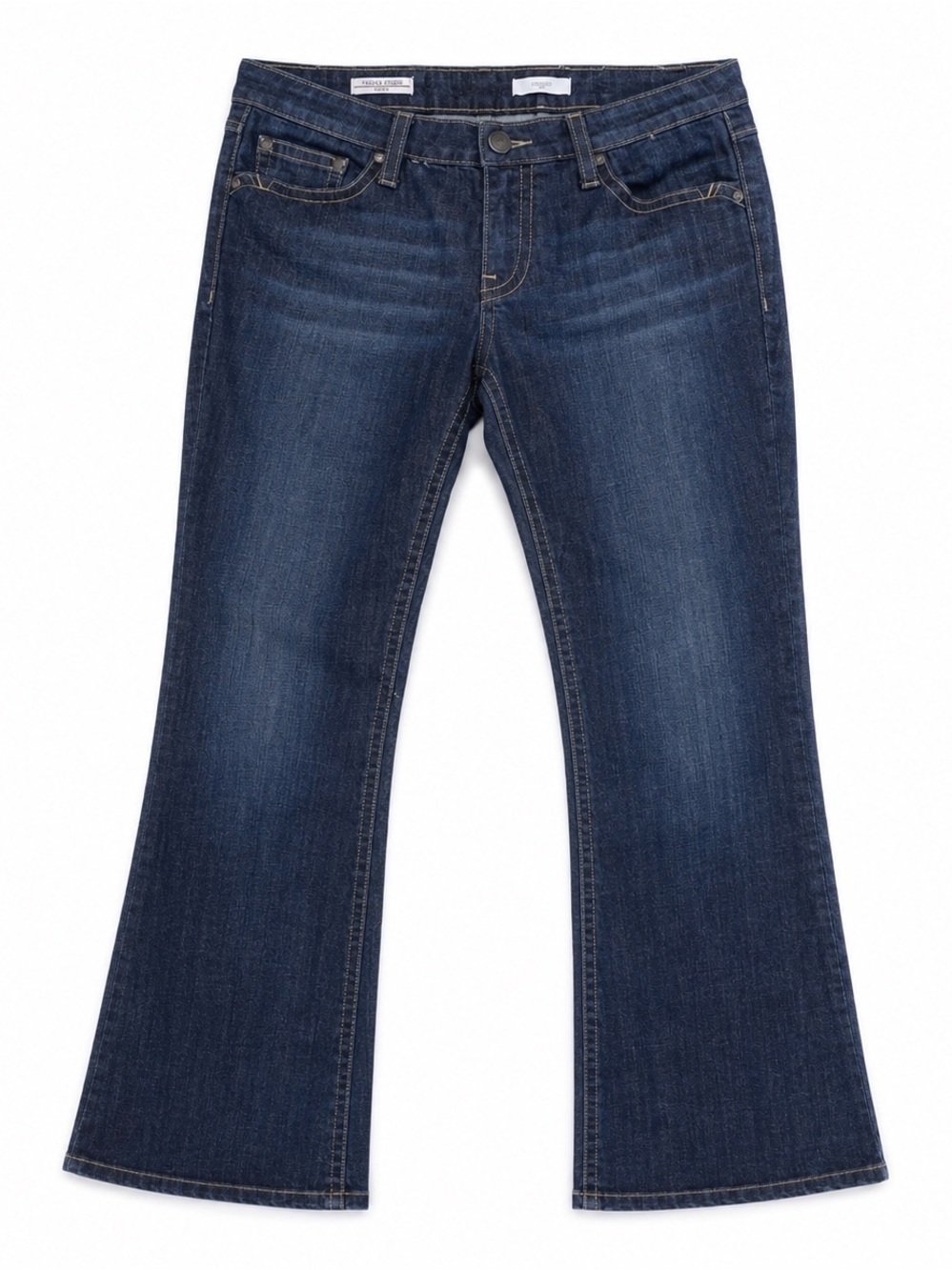 Vigoss Studio Seattle Flare Jeans Women’s 9/10 30 Dark Wash Stretch